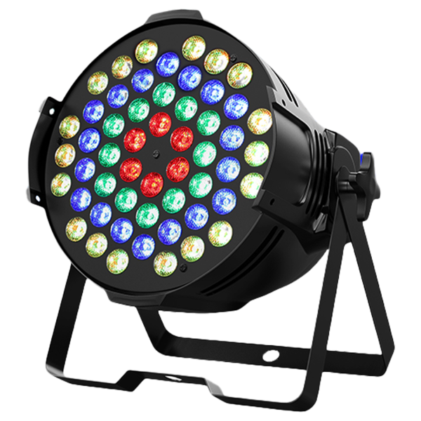 Tacho Par led 54x3W RGB 3 en 1 + Ring Control Powercon - EULPC17